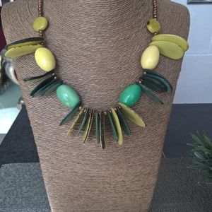TAGUA NUT NECKLACE, NEW, ARTISANAL HANDMADE